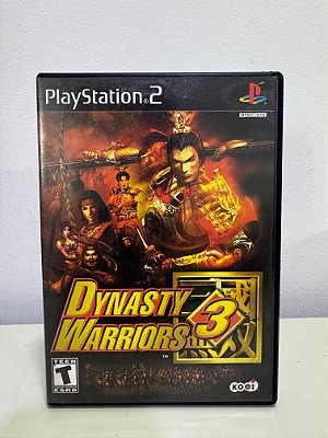 Dynasty Warriors 3 PS2 Original Americano (Usado)