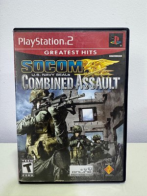 Socom U.S Navy Seals Combined Assault GH  PS2 Original Americano (Usado)