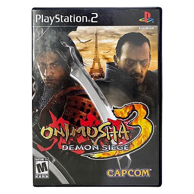 Onimusha 3 PS2 Original Americano (Usado)