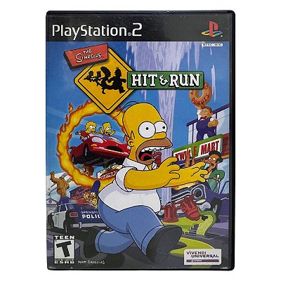 The Simpsons Hit e Run PS2 Original Americano (Usado)
