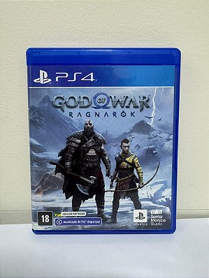God Of War Ragnarok PS4 Mídia Física (Usado)