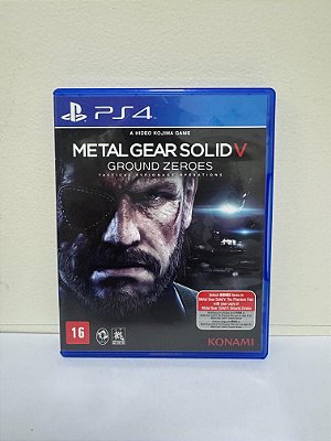 Metal Gear Solid 5 Ground Zeroes PS4 Mídia Física (Usado)