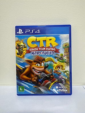 Crash Team Racing Nitro Fueled PS4 Mídia Física (Usado)