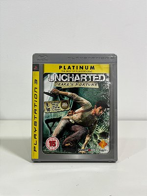 Uncharted Drakes Fortune Platinum PS3 Mídia Física (Usado)