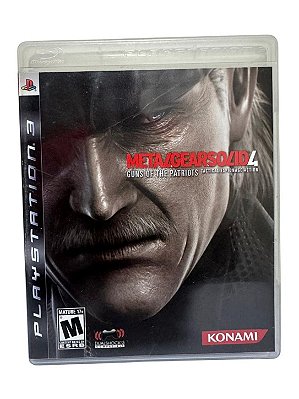 Metal Gear Solid 4 PS3 Midia Fisica (Usado)