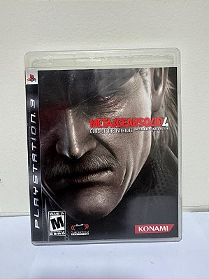 Metal Gear Solid 4 PS3 Midia Fisica (Usado)