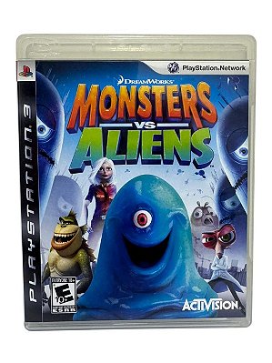 Monster VS Aliens PS3 Midia Fisica (Usado)