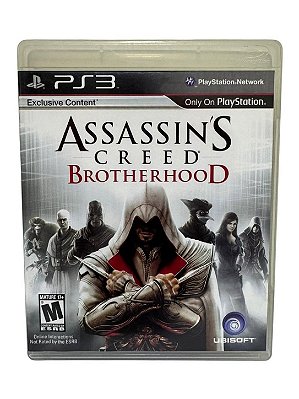 Assassin's Creed Brotherhood PS3 Midia Fisica (Usado)