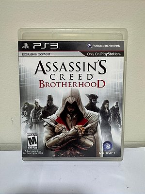 Assassin's Creed Brotherhood PS3 Midia Fisica (Usado)