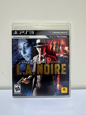 L.a Noire PS3 Mídia Física (Usado)