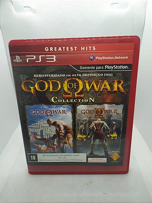 God of War Collection GH PS3 Mídia Física (Usado)