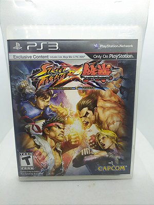Street Fighter X Tekken PS3 Mídia Física (Usado)