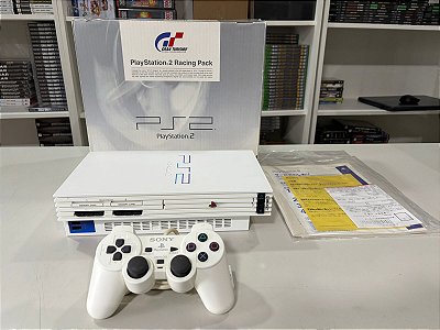 Console PlayStation 2 Fat Gran Turismo Racing Pack White