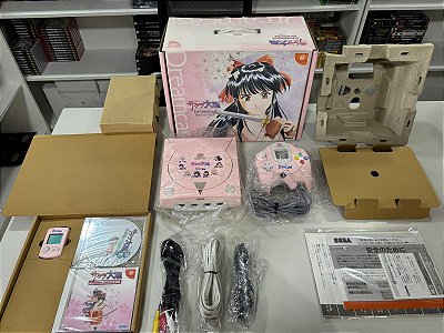 Console Sega Dreamcast Sakura Wars Japonês CIB Impecável