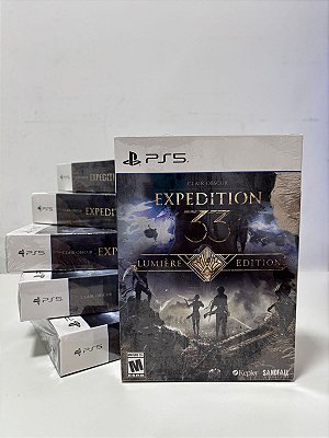 Clair Obscur Expedition 33 Lumiere Edition Exclusivo Game Stop PS5 Mídia Física Lacrado