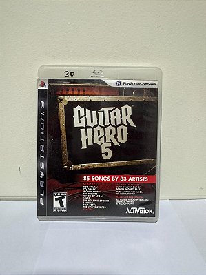 Guitar Hero 5 PS3 Mídia Física (Usado)