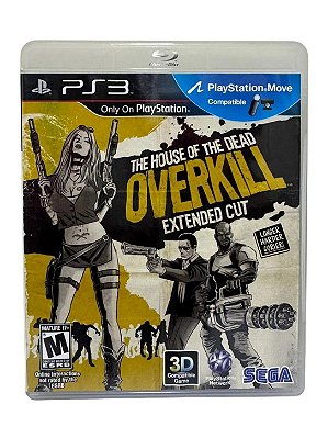 The House of the Dead Overkill PS3 Mídia Física (Usado)