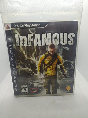 InFamous PS3 Mídia Física (Usado)