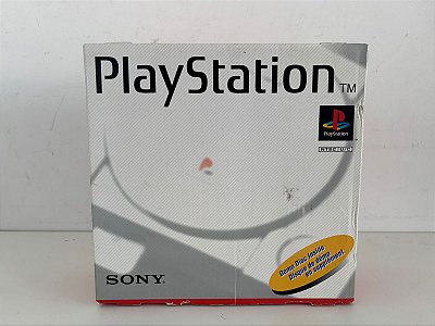 Console Playstation 1 Fat Americano SCPH-5501 Novo Lacrado - PS1 FAT LACRADO