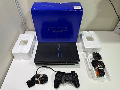 Console Playstation 2 Fat Americano SCPH-3001 R - PS2 FAT