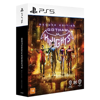 Gotham Knights Deluxe Edition PS5 Mídia Física Lacrado