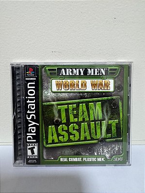 Army Men World War Team Assault PS1 Original Americano (Usado)