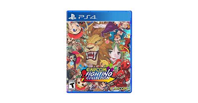 Capcom Fighting Collection PS4 Mídia Física Lacrado