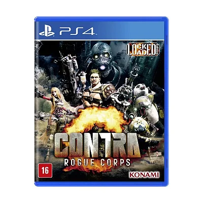 Contra Rogue Corps PS4 Mídia Física Original Lacrado
