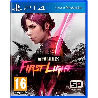Infamous First Light PS4 Mídia Física Lacrado