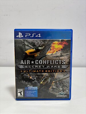 Air Conflicts Secret Wars Ultimate Edition  PS4 Mídia Física (Usado)