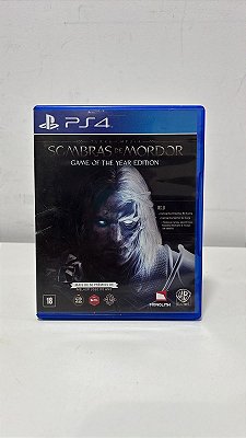 Terra-Média Sombras de Mordor GOTY Edition PS4 Mídia Física (Usado)