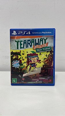 Tearaway Unfolded Edição Crafted PS4 Mídia Física (Usado)