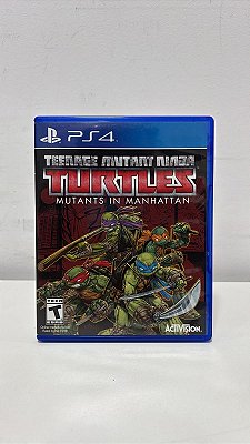 Teenage Mutant Ninja Turtles Mutants In Manhattan PS4 Mídia Física (Usado)