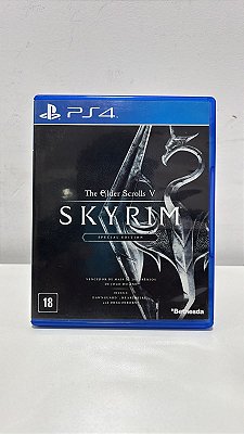 The Elder Scrolls 5 Skyrim Special Edition PS4 Mídia Física (Usado)