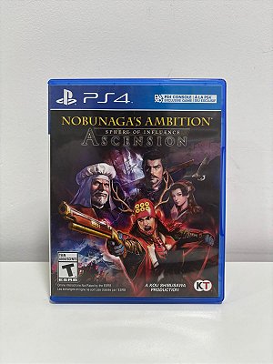 Nobunaga´s Ambition: Sphere Of Influence-Ascencion PS4 Mídia Física (Usado)