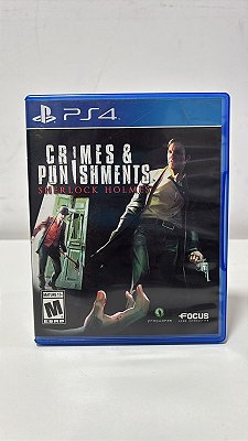 Crimes & Punishments Sherlock Holmes PS4 Mídia Física (Usado)