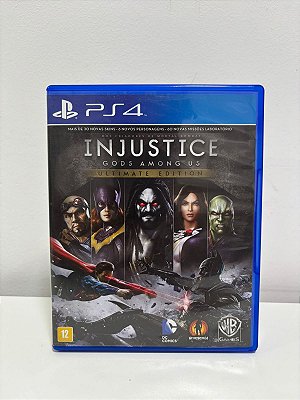 Injustice Gods Among´us Ultimate Edition PS4 Mídia Física (Usado)