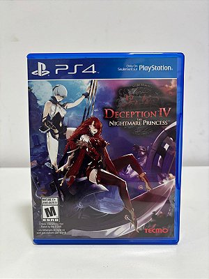Deception IV The Nightmare Princess PS4 Mídia Física (Usado)