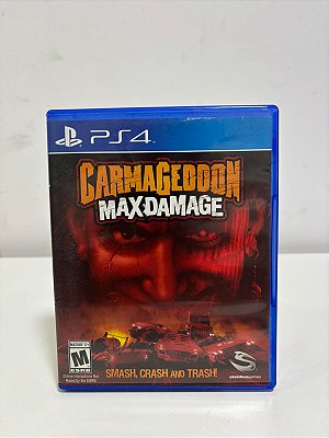 Carmageddon Maxdamage PS4 Mídia Física (Usado)