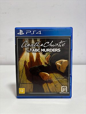 Agatha Christie The ABC MURDERS PS4 Mídia Física (Usado)