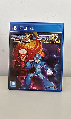 Mega Man X Legacy Collection 1+2 PS4 Mídia Física (Usado)