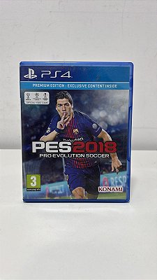 Pro Evolution Soccer 2018 PES 2018 PS4 Mídia Física (Usado)