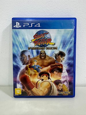 Street Fighter 30th Anniversary Collection PS4 Mídia Física (Usado)