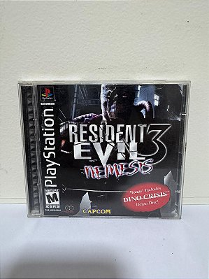 Resident Evil 3 Nemesis PS1 Original Americano (Usado com Detalhes)
