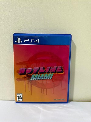 Hotline Miami PS4 Mídia Física Lacrado