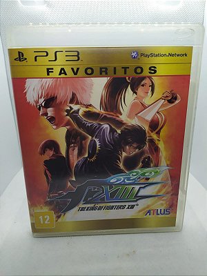 The King Of Fighters 13 Favoritos PS3 Mídia Física (Usado)