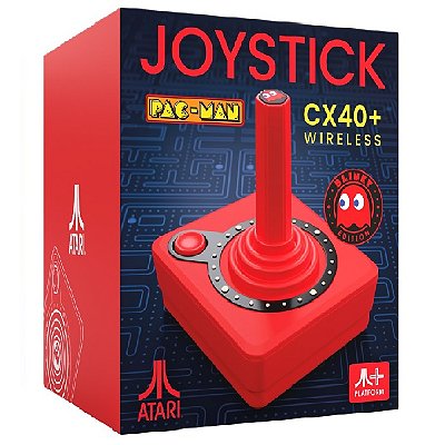 Controle Joystick Atari CX40+ Ghost Edition BLINKY (Red) - Controle Atari