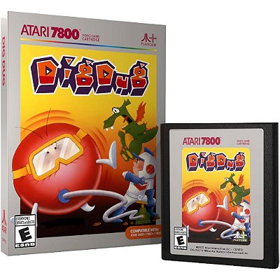 DIG DUG 7800 - Dig Dug Atari 2600