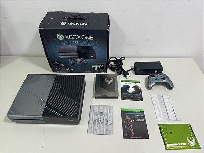 Console Xbox One Fat Edição Halo 5 Seminovo - Xbox One Fat