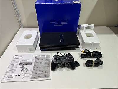 Console Playstation 2 Fat Americano Travado SCPH-30001 - PS2 FAT Detalhes